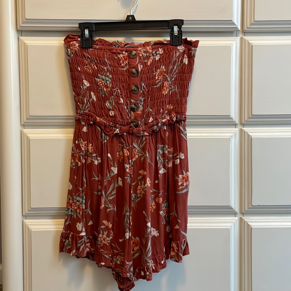 Woman’s Floral Romper